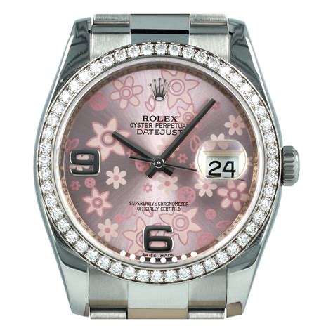 rolex datejust 36mm floral|Rolex Datejust 36mm for sale.